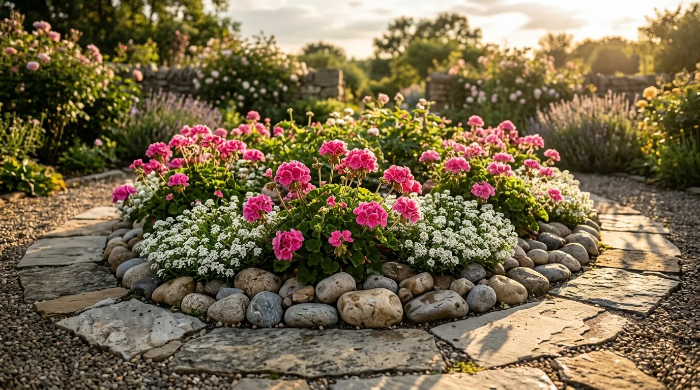 10 Flower Beds with Rocks Instead of Mulch